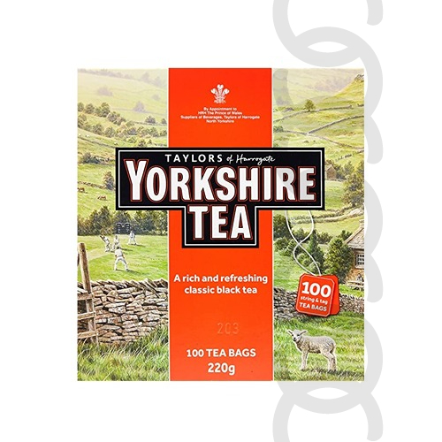[BEV00037] Yorkshire Tea Bags Tagged