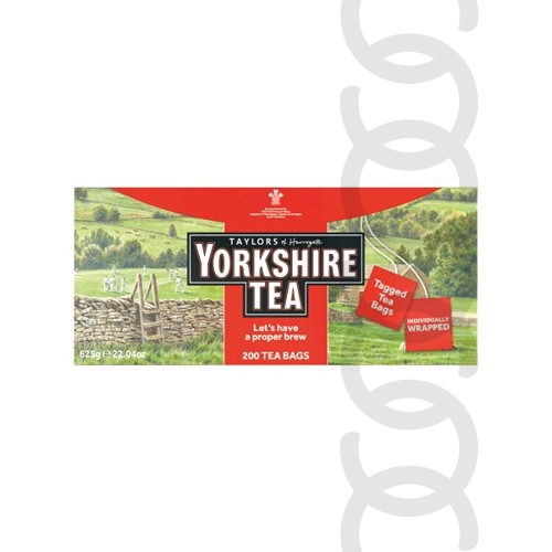 [BEV00038] Yorkshire Tea Bags Tagged