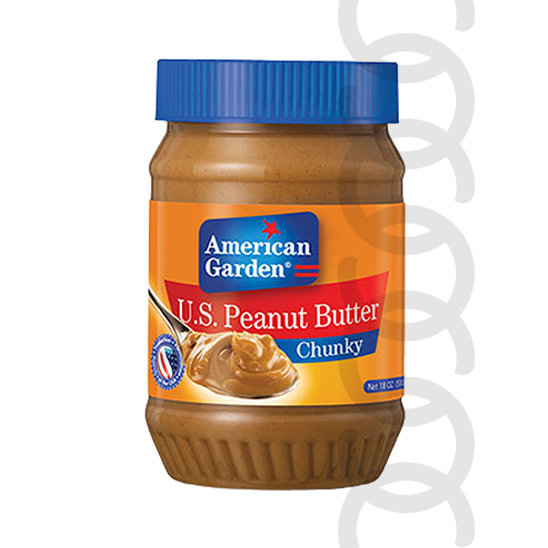 [BAKE00004] American Garden Peanut Butter Chunky 12OZ