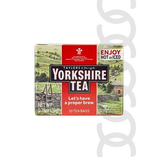 [BEV00039] Yorkshire Tea Bags Tagged