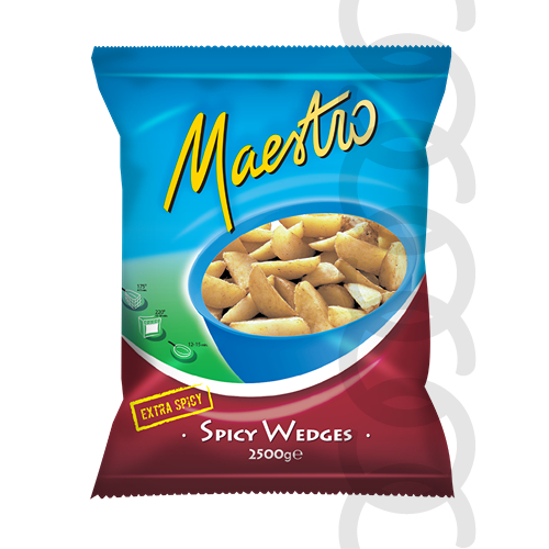 [FAV00004] Maestro Potato Wedges Spicy 